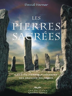 cover image of Les pierres sacrées